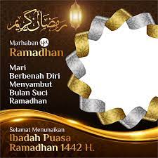Assalamu'alaikum, kali ini saya akan memberikan tutorial pembuatan twibbon dalam rangka menyambut bulan suci ramadhan 1442 h. Twibbon Ramadhan 1442 H