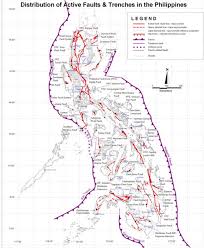 Philippine Fault Line Map Earthquake Fault Philippine Map Earthquake