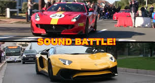 The mondial was designed to combine the features of a sports car with a comfortable gt. Ferrari F12tdf Vs Lamborghini Aventador Sv Is A Battle Of Untamed V12s Carscoops