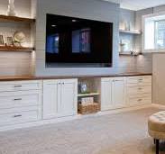 Lareira embutida em armários? : r/Carpentry