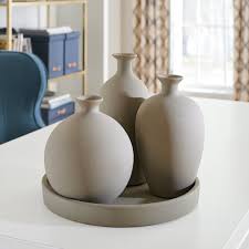 Birgit Pottery Vase Set Decor Home Decor Pottery Vase