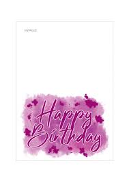 Einfache happy birthday glückwunschkarten als vorlage für eigene sprüche und gedichte, glückwunschkarten mit wünschen und gedichten und lustige geburtstagskarten zum gratulieren. Geburtstagskarte Zum Drucken Karte Zum Sofortdownload