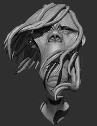 Woman Bust 3d Model Free Download Dondrup Com Zbrush Illustration Character Design Digital Sculpture