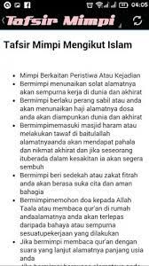 Mimpi melihat burung merak kelam kabut kerana patah sayap. 1001 Tafsir Mimpi Dalam Islam 1 0 Descargar Apk Android Aptoide