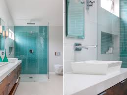Add a whimsical wallpaper, and you can change the whole look in one swoop. Turquoise Bathrooms Timeless And Captivating Interior