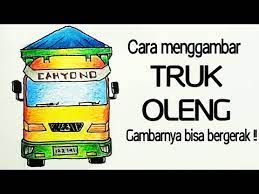 34 konsep terpopuler gambar mobil truk anti gosip. Cara Mudah Menggambar Dan Mewarnai Mobil Truk Oleng Truck Modifikasi Gambarnya Bisa Bergerak Youtube