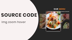 Image Zoom Hover Source Code Coding Image
