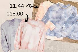 Ice cube tie dye techniques. Ice Dye Your Sweater To Make It Look Like The 118 Rosie Sweatshirt