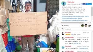 Louis Curhat, Pak Jokowi 'Kami Tak Butuh Nasi Padang, Kami Hanya Butuh Ahok  untuk Kerok Sungai'