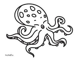 Octopus sea animal coloring book for adults vector illustration. Mzdtpsyroucx2m