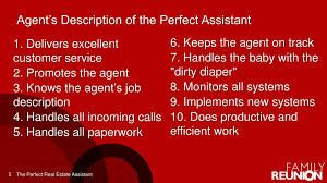 15 free real estate job descriptions. Ppt The Perfect Real Estate Assistant Powerpoint Presentation Free Download Id 6800716