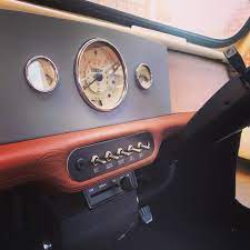 classicmini mini35 mini35thanniversary wiredbywilson just to show the awesome switches and retro classic mini electric car concept mini