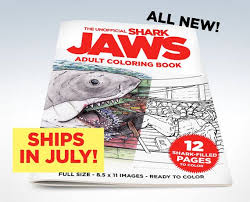 This material must not be used for commercial purposes, or in any hospital or medical facility. Printable Jaws Shark Coloring Pages