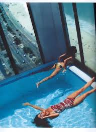 Got The Ocean In The Sky Cool Pools Helmut Newton Pool