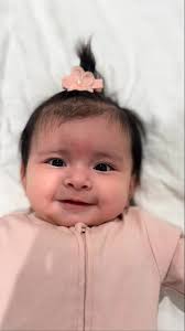 We missed the 5-month post because baby J has been busy doing big kid  things—rolling, giggling, and growing way too fast! 🤗🤍 #halfwaytoone❤️