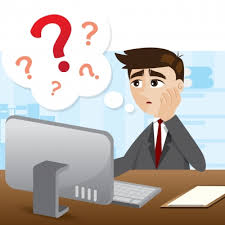 confused new employee - Clip Art Library