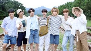 Für die bts a.r.m.y wer ist euer bias(ot7)?. Jungkook Jimin J Hope V Jin Suga Rm Are Standing In Nature Background Bts Hd Wallpaper Peakpx
