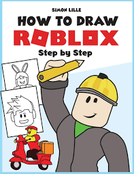 How To Draw Roblox Step By Step Roblox Books Drawings Roblox