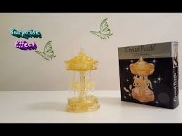 This 3d puzzle has a difficulty level of 3 and is fun for. 3d Crystal Puzzle Karussell Carousel Youtube