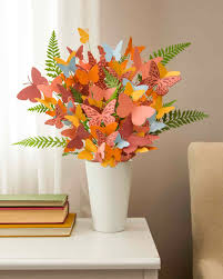 Sizing guides and shape variation ideas are also included! Martha Stewart Cricut Reg Paper Butterfly Bouquet Martha Stewart
