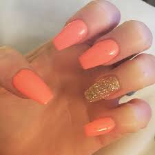There is many verities available which might be enough. Coral Nails Coffin Nails Coral Nails Cute Nails Coffin Nails Glitter