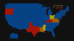 During a power outage, you may be left without heating/air conditioning, lighting, hot water, or even running water. This Power Outage Map Shows The Scale Of America S Storm Nightmare Slashgear