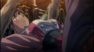 アニメ『甲鉄城のカバネリ』4話で女の子の片乳丸見えおっぱい！エロい感じのシーンも : チラシの裏でゲーム鈍報