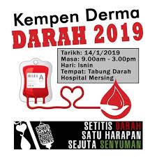 Download your search result mp3 on your mobile, tablet, or pc. Untuk Penderma Jadual Kempen Derma Darah Johor Bahru Facebook