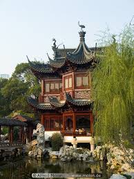 Ancient Chinese House Picture Photo Yu Yuan Gardens Shanghai China Chinese Buildings Traditional Chinese House Asian Architecture