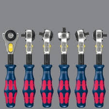 Clé a cliquet faible encombrement : Jeu Cliquet Zyklop Speed Red Bull Racing 8100 Sa 6 Wera 05227701001