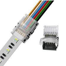 6pin Led Light Strip Connectors For 12mm Rgb Cct 5 In 1 Rgbww Led Strips