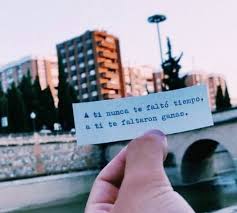 No Te Falto Tiempo Te Falto Ganas E Interes Psicologo Online Pensamientos Psicologo