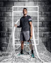 Roger federer, nick kyrgios, naomi osaka, alexander zverev, dominic thiem, serena williams, caroline wozniacki, petra kvitova, coco gauff, novak djokovic, stefanos tsitsipas and rafael nadal take part in rally for relief on wednesday night. Nick Kyrgios Sports Graphic Design Tennis Players Nick