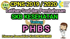 Nanti di sebelah kanan akan otomatis muncul pertanyaan yang harus dijawab. Latihan Soal Dan Pembahasan Skb Kesehatan Tentang Phbs Sesuai Kisi Kisi Menpanrb Youtube