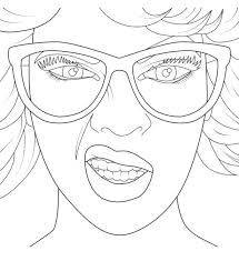 The Sneakpeek For The Next Gift Of The Day Tomorrow Do You Like This One Sassy Lady Kids Printable Coloring Pages Coloring Pages Coloring Books