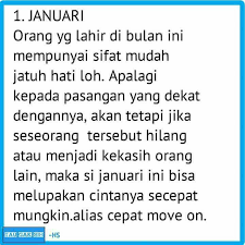 Nabi muhammad saw lahir, diangkat menjadi rasul, melakukan hijrah, dan wafat pada bulan ini juga. Telefashion Sifat Orang Menurut Bulan Kelahiran Facebook