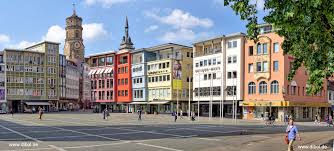Exhibit halls & meeting rooms. 99 Stuttgart Marktplatz Mit Blick Auf Den Westturm Der Stiftskirche