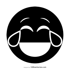 Face with tears of joy emoji. Black Face With Tears Of Joy Emoji