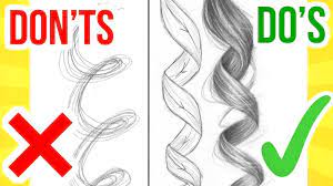 This is a tutorial on how i draw curly hair. Do S Don Ts How To Draw Curly Hair Step By Step Drawing Tutorial Youtube