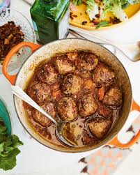 Spicy Pork Meatballs In Brothy Tomatoes And Toasted Fennel Pork Meatballs Spicy Pork Recipes