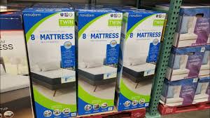 Costco Novaform 8 Twin Gel Memory Foam Mattress 149 Unboxing Review Youtube