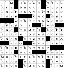 Bored with your current crossword puzzles and looking for a new challenge? Monday May 27 2019 Diary Of A Crossword Fiend