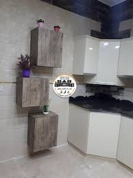 دولاب مطبخ لون بيج مرشوش التميز أبناء الخبولي للمطابخ وكافة أعمال الالمونيوم و Pvc Facebook