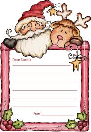 Create free christmas envelopes from your children's letter from santa claus. Writing A Letter To Santa Template