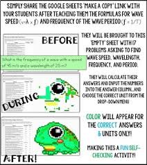 The slower wave will take longer to arrive, and so t 1 is more than t 2. Physical Science Wave Calculations Worksheet Answers Nidecmege