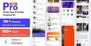 5 Latest Flutter Prokit Templates Dev