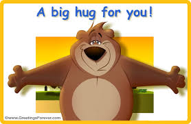 Image result for hug cartoon