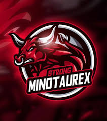 Minotaur Red Mascot Esport Logo By Aqrstudio On Envato Elements Esports Logo Game Logo Design Sports Logo Design