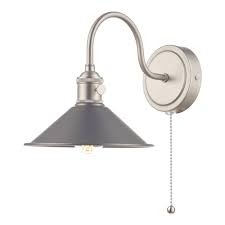 Niiuyao wall light fixture swing arm pewter wall lamp industrial retro rustic loft antique wall lamp edison vintage pipe wall sconce decorative fixtures lighting 1 light 410517 1.0 out of 5 stars 1 $49.99 $ 49. Hadano Wall Light Antique Chrome And Pewter Lighting Company Uk