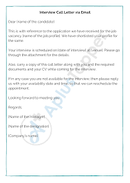 A recap of the salary and benefits as you understand them; Interview Call Letter Format Interview Letter Samples How To Write Call For Interview Letter A Plus Topper
